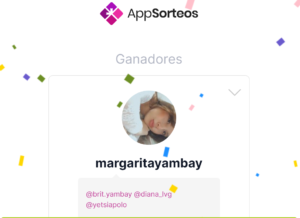 ganadora sorteo IGB