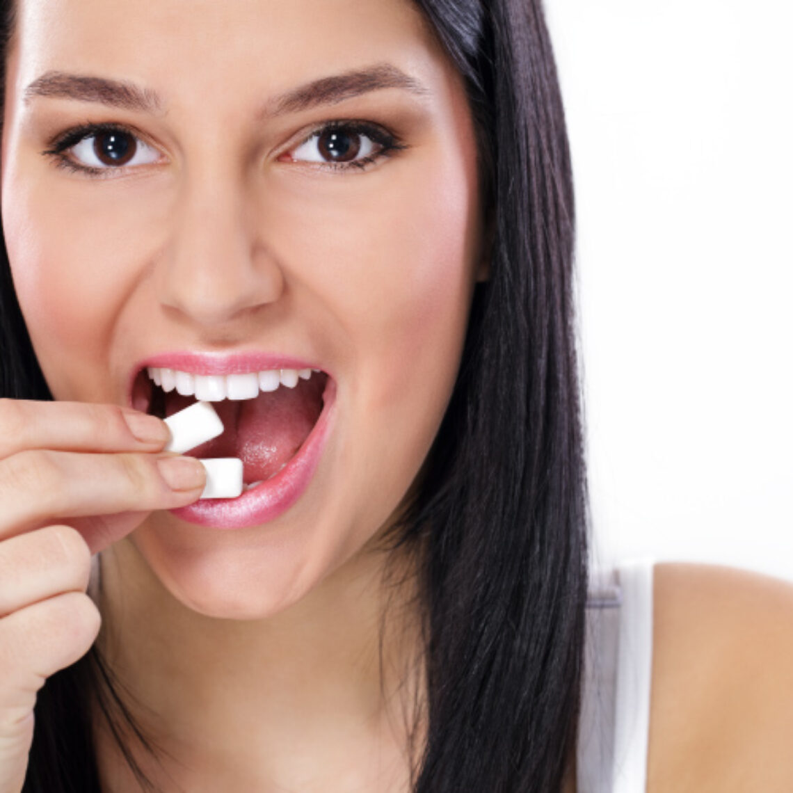 chicles caramelos dientes