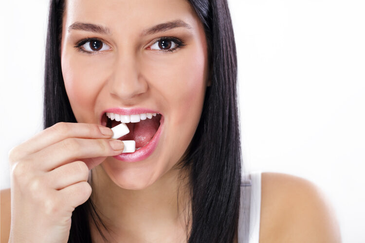 chicles caramelos dientes