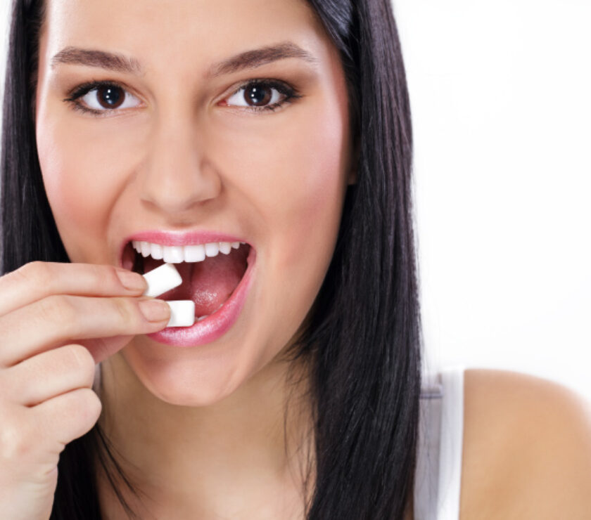 chicles caramelos dientes