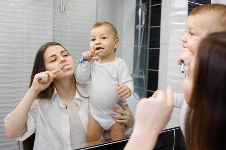 salud bucodental dientes bebé